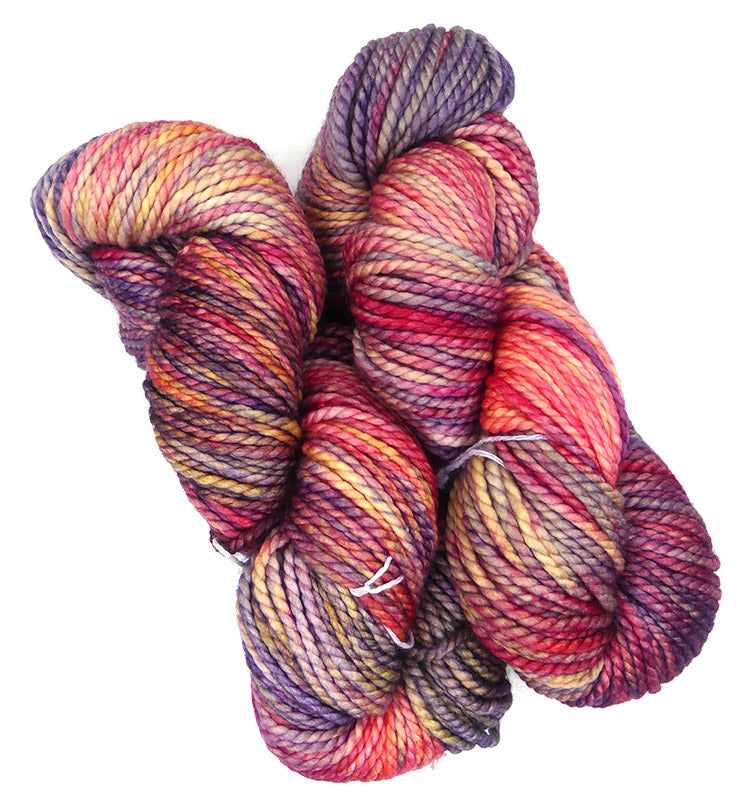 Malabrigo Vientos One of a Kind Color - Painted Dusk - Lot A (2 SKEINS)