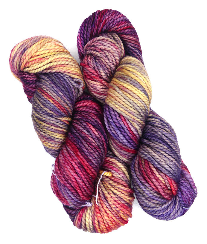 Malabrigo Vientos One of a Kind Color - Painted Dusk - Lot D (2 SKEINS)