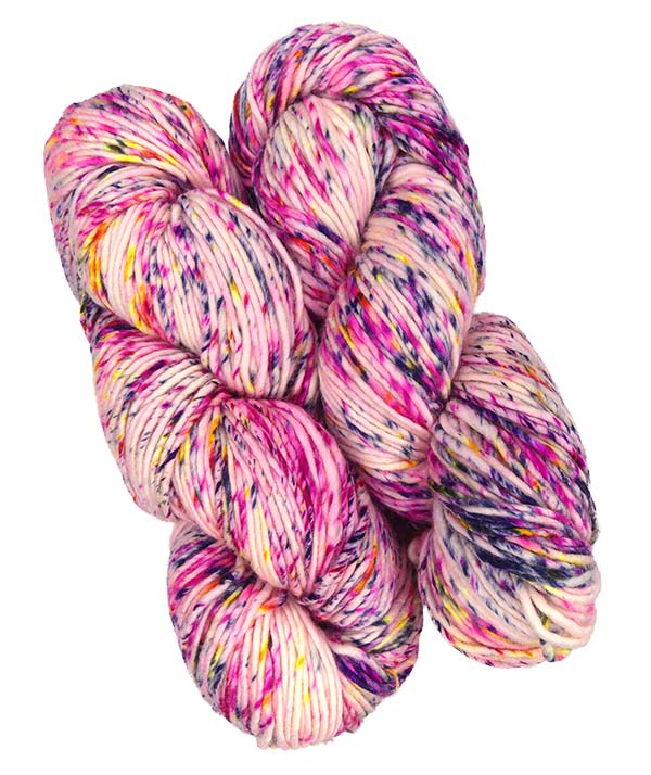 Malabrigo Washted One of a Kind - Pink Confetti (TWO SKEINS)