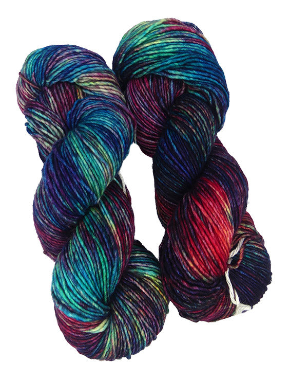 Malabrigo Washted One of a Kind - Prismatic Dreams - Lot A (TWO SKEINS)