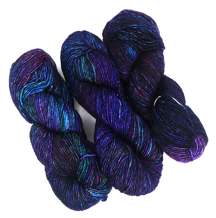 Malabrigo Washted One of a Kind Colors - Amethyst Opal (THREE SKEINS)