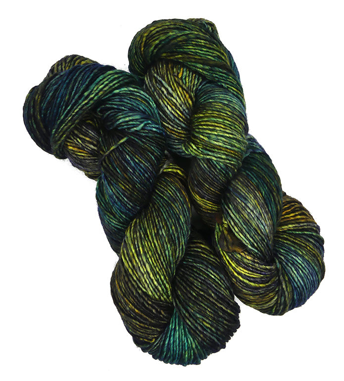 Malabrigo Washted One of a Kind - Seaweed Forest (TWO SKEINS)