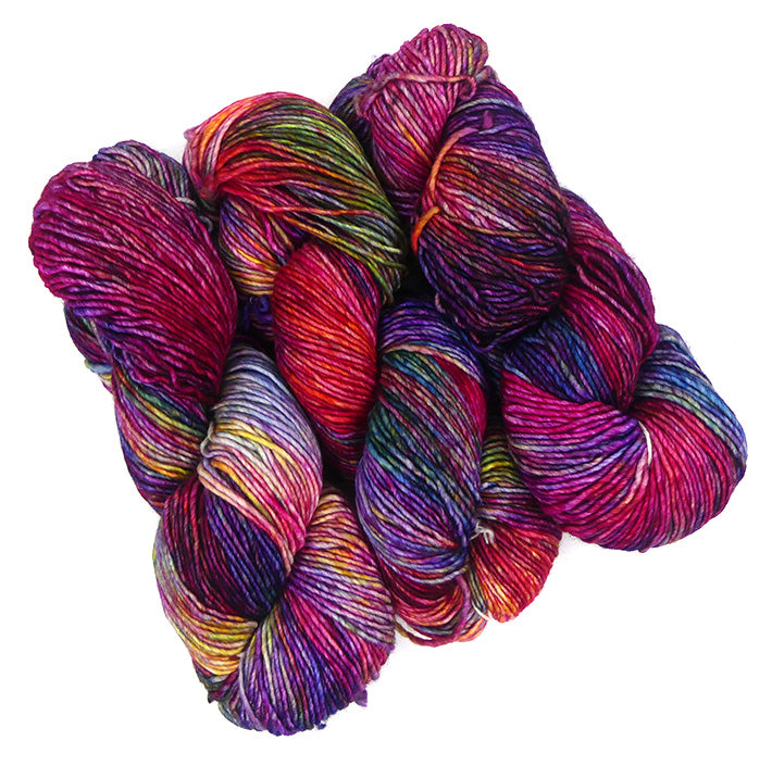Malabrigo Washted One of a Kind Colors - Technicolor Dream Coat (THREE SKEINS)