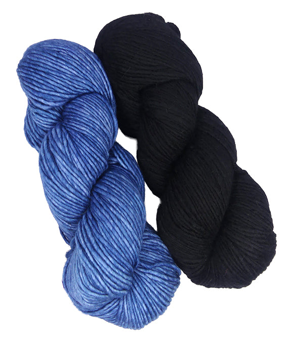 Malabrigo Worsted One of a Kind Color - Ocean at Night (2 skeins)