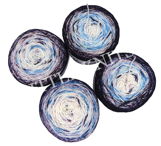 Malabrigo Metamorphosis Sock - Limited Edition - Starry Night - Dye Lot C - FULL BAG SALE (5 Skeins)