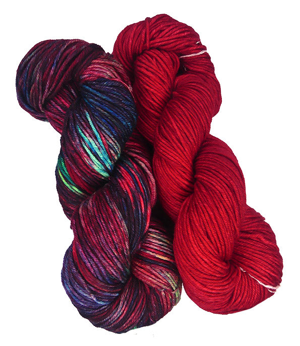 Malabrigo Rios One of a Kind - Red Roses (TWO SKEINS)