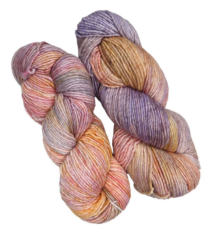 Malabrigo Worsted One of a Kind Colors - Lollipop Fields (TWO SKEINS)