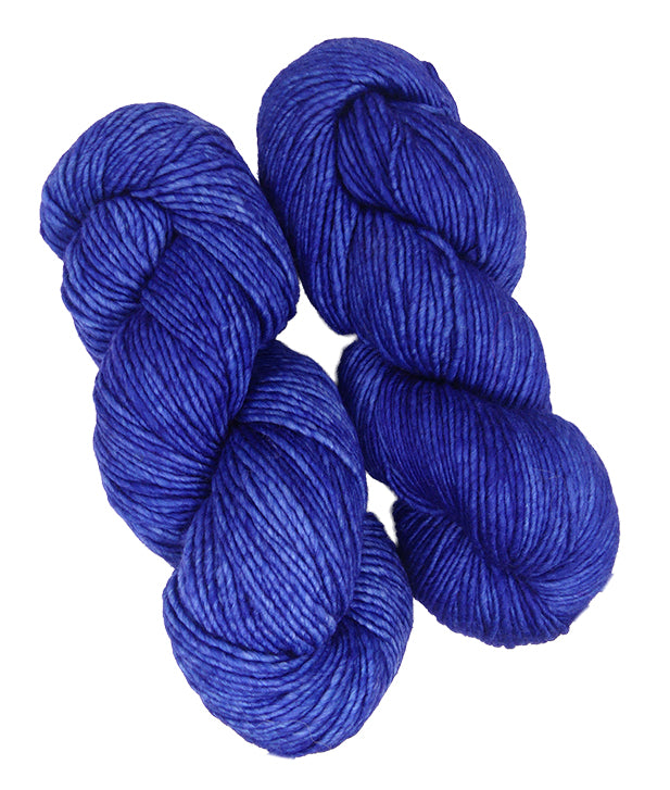 Malabrigo Worsted One of a Kind Color - Periwinkle Parade (TWO SKEINS)