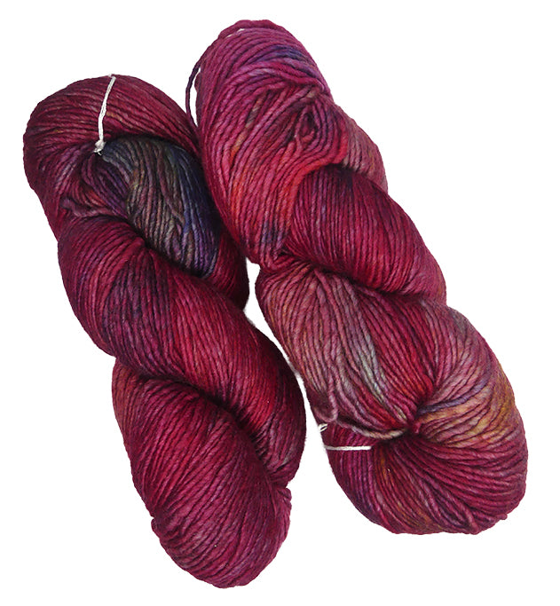 Malabrigo Worsted One of a Kind Color - Rose Festival (TWO SKEINS)