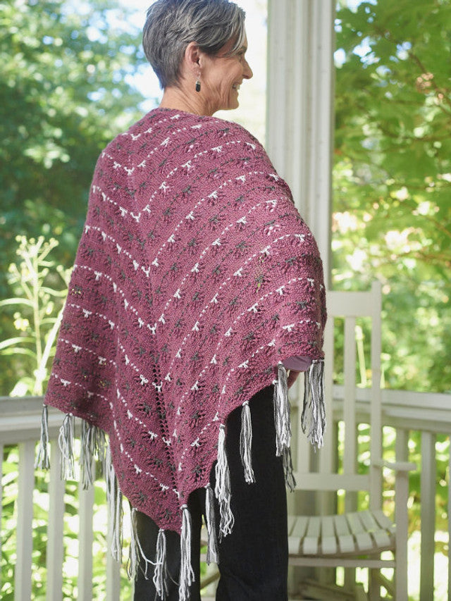 A Berroco Ultra Wool Fine Pattern - Marblehead Shawl (PDF)