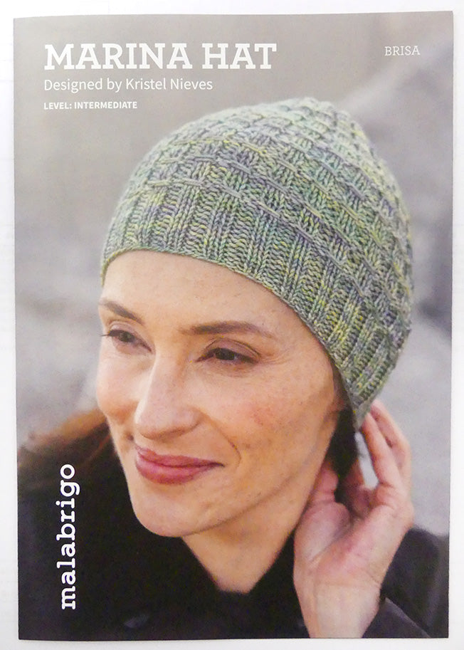 A Malabrigo Brisa Pattern - Marina Hat - Free with purchase - one per customer (Print Pattern)