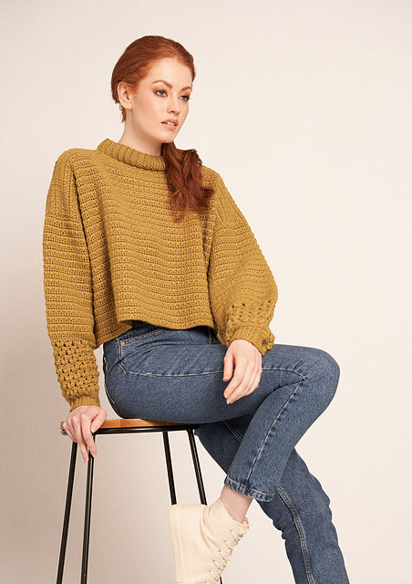 A Rowan Alpaca Soft DK Pattern - Marjorie (PDF)