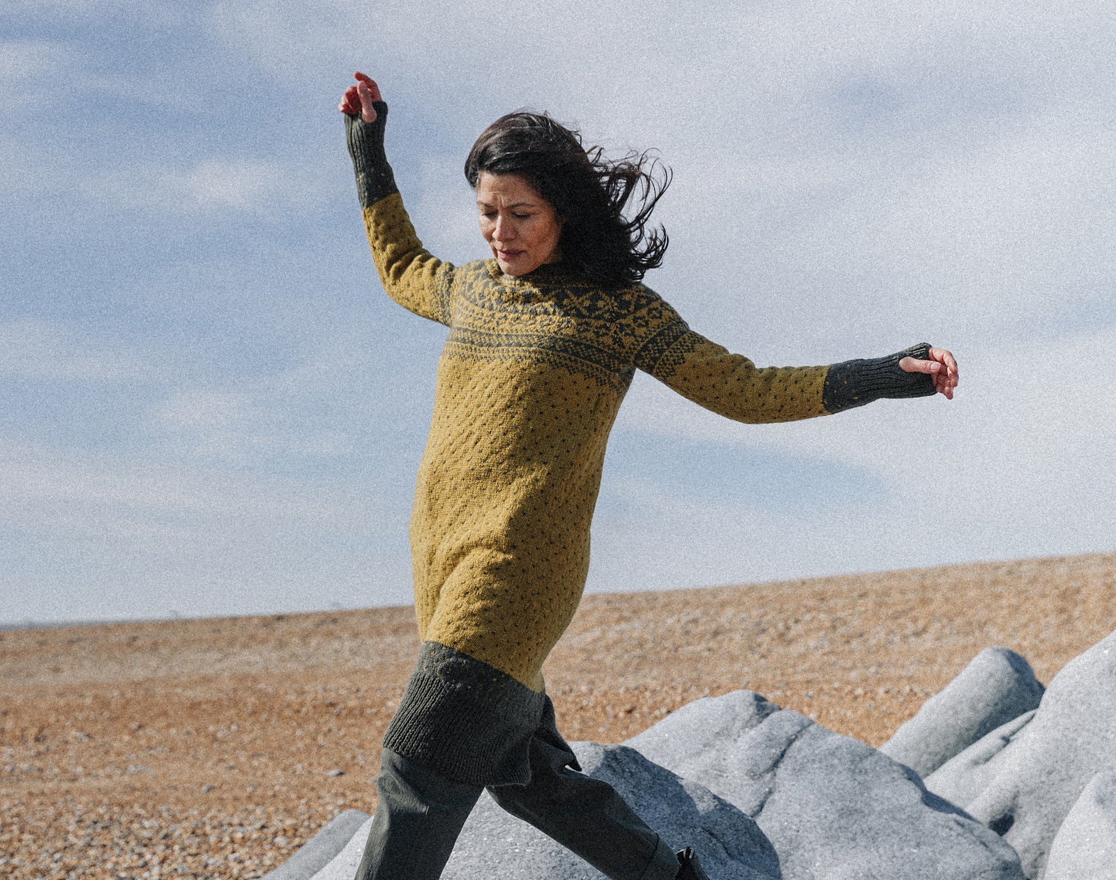 A Rowan Pebble Island Pattern - Meredith Dress (PDF)