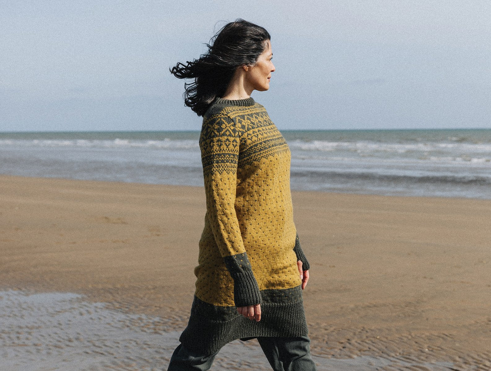 A Rowan Pebble Island Pattern - Meredith Dress (PDF)