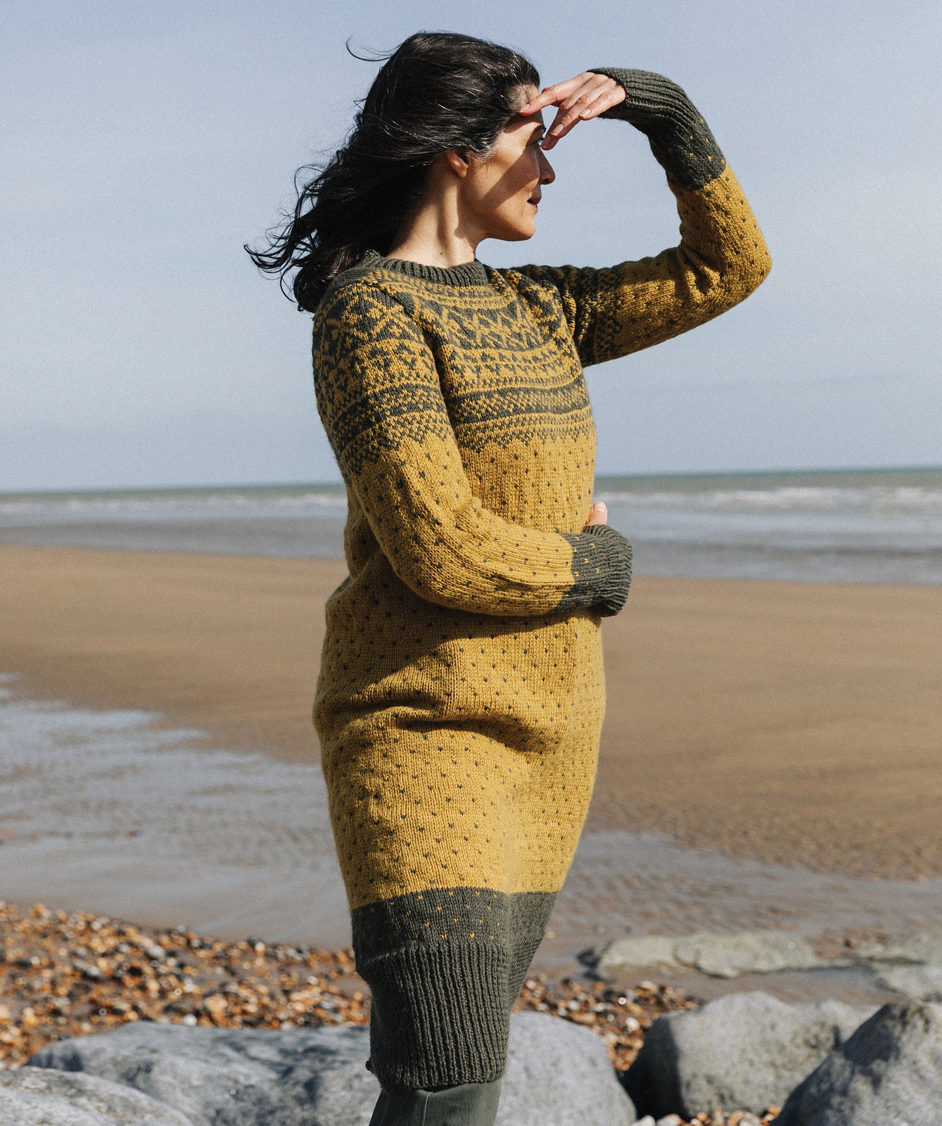 A Rowan Pebble Island Pattern - Meredith Dress (PDF)