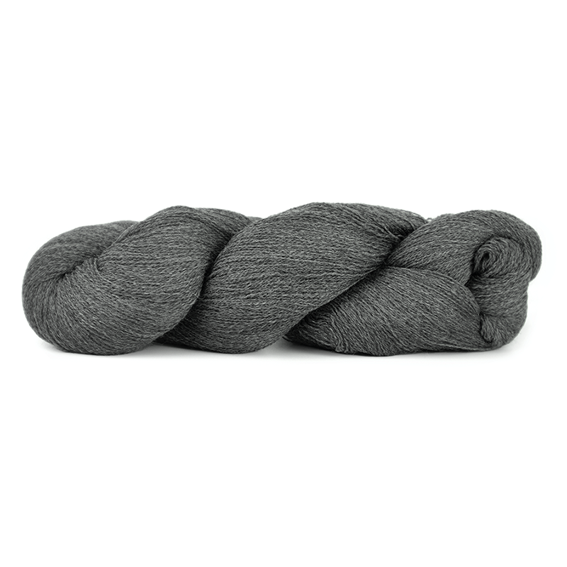 Hikoo Merino Lace Light - Charcoal (Color #1004) dye lot 718661