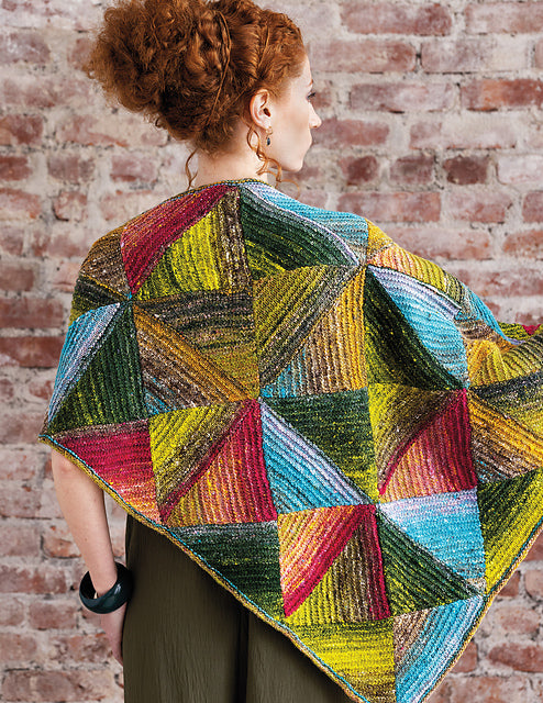 A Noro Saiun Pattern - Metamorphose (PDF) knitting pattern on sale at Little Knits