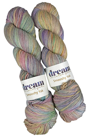 Dream in Color Smooshy Yak - Milky Spite (TWO SKEINS)