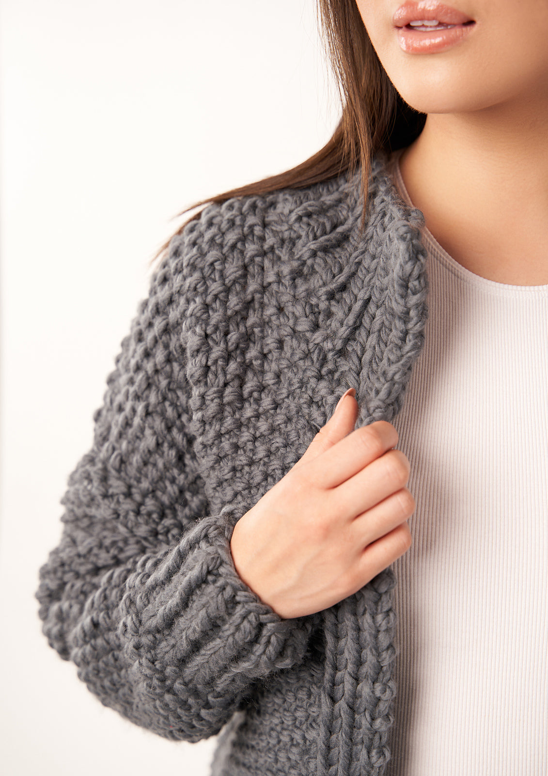 A Rowan BIG Big Wool Pattern - Misty Jacket (PDF)