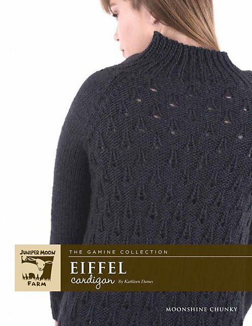 Moonshine Bulky yarn - Eiffel (PRINT COPY) knitting pattern on sale at Little Knits