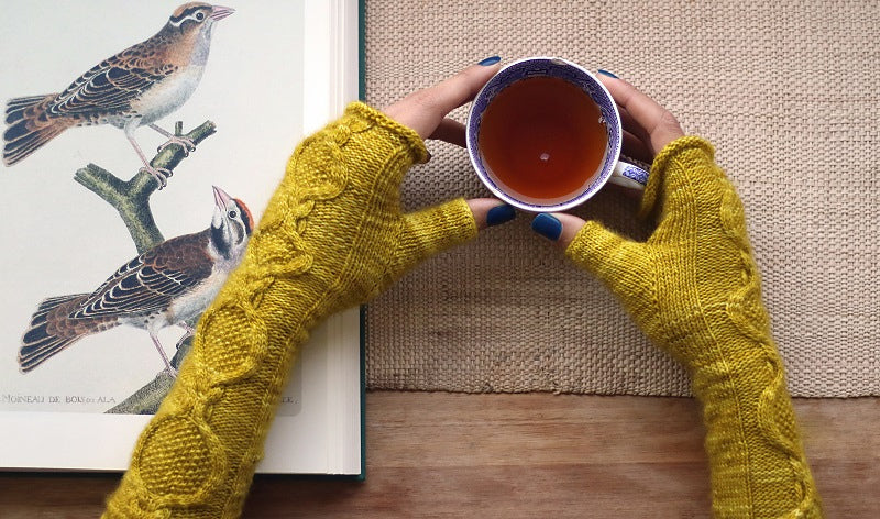 A Malabrigo Mechita Pattern - Mucha Mittens - Print Copy