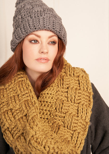 A Rowan Big Wool Pattern - Muriel Cowl (PDF)