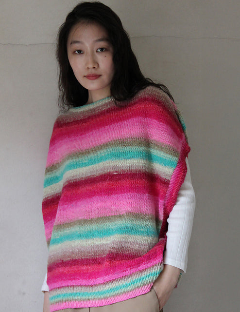 A Noro Silk Garden Sock Pattern - Hibiki (PDF)