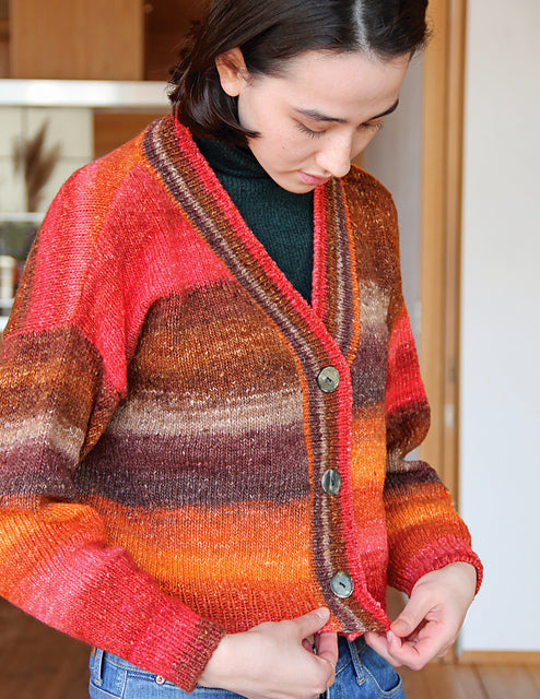 A Noro Silk Garden Sock Pattern -  Batura (PDF)