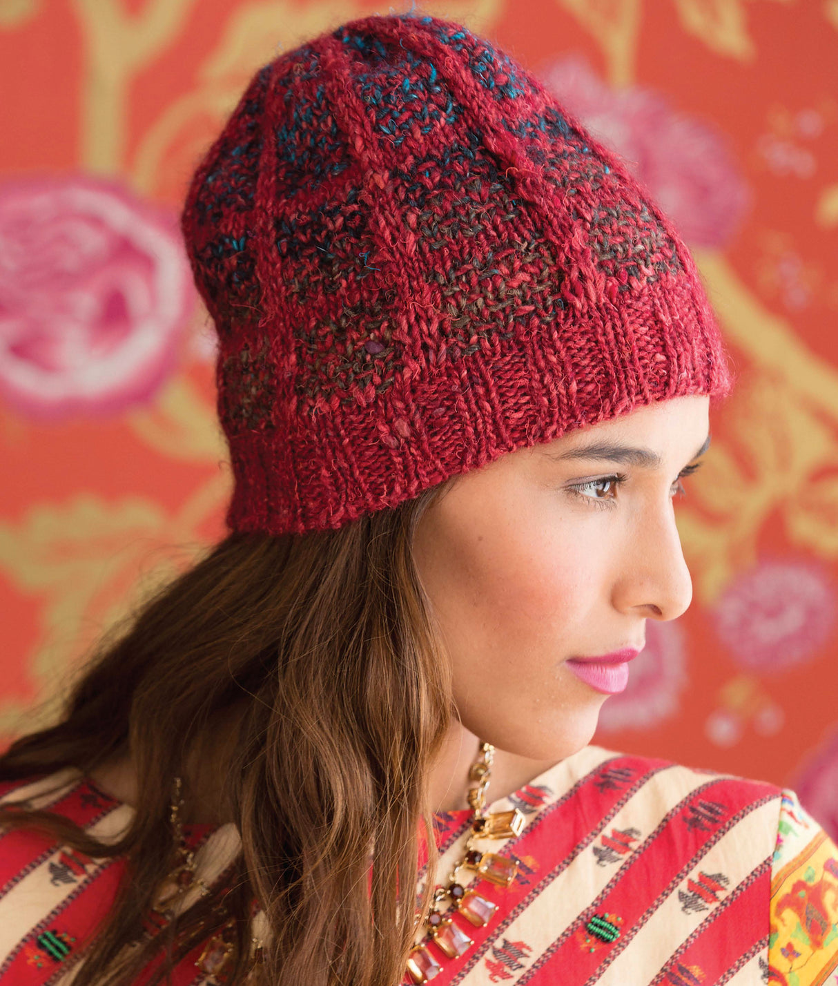 A Noro Pattern - Stained Glass Windows Hat (PDF)