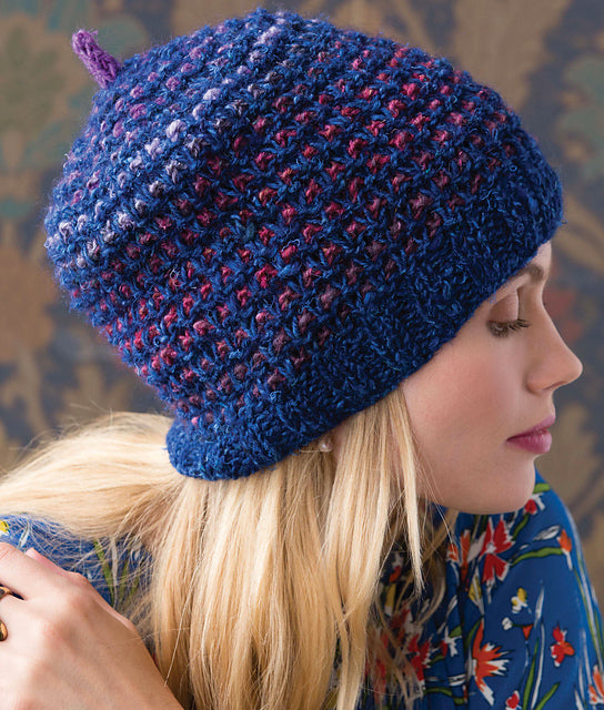 A Noro Pattern - Two-Color Tweed Hat (PDF)
