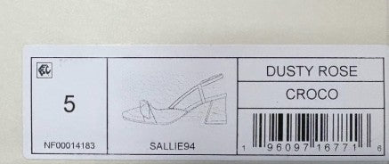 NYDJ Women's Sallie Crocco Leather New w/ Box Size 5