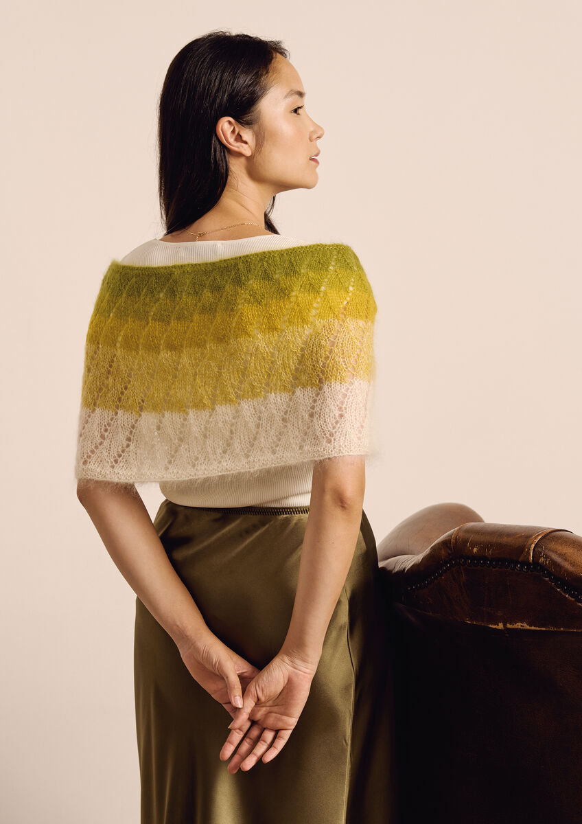 A Rowan Kidsilk Haze Pattern - Nara Capelet (PDF)