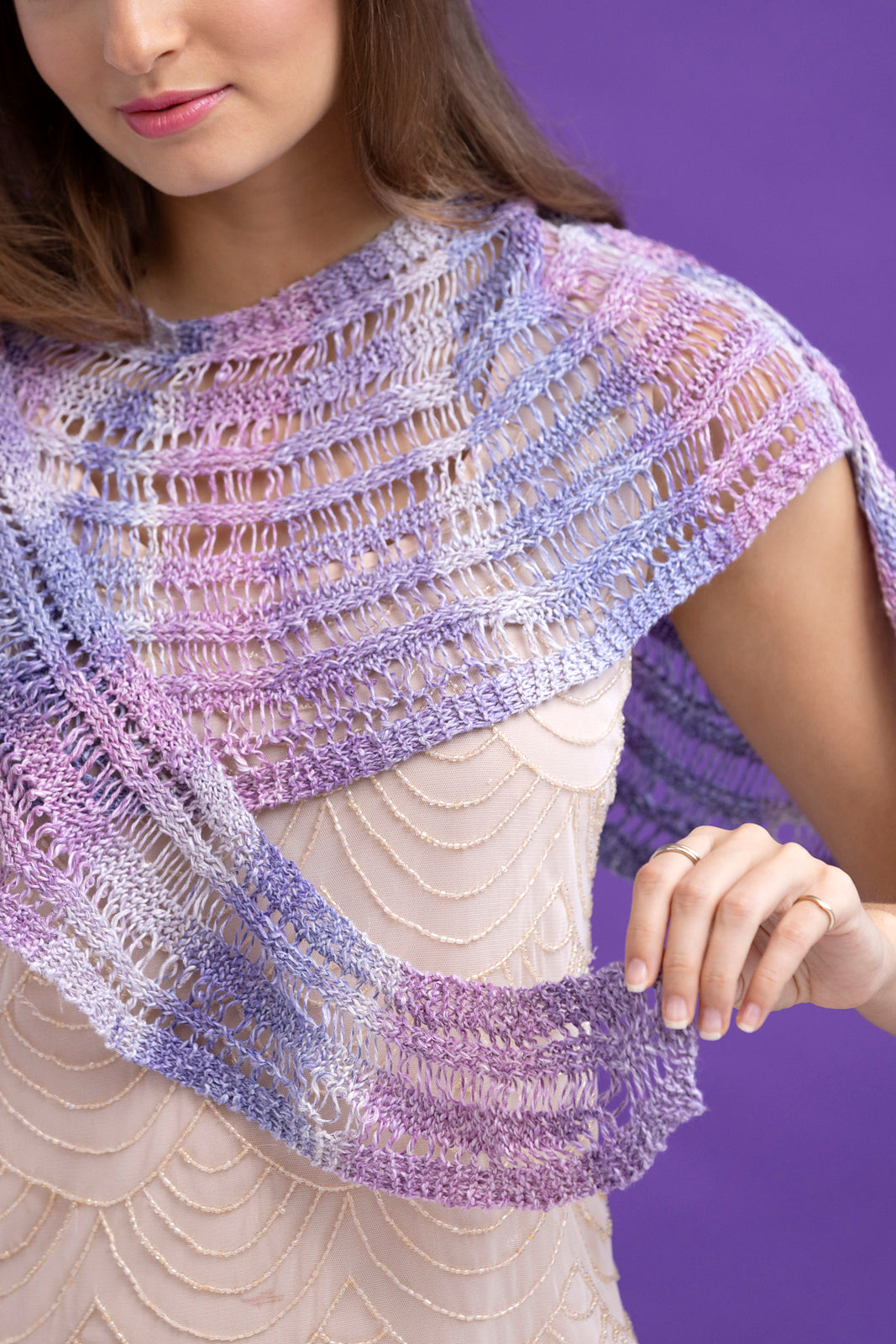 An Araucania Junto Pattern - Nautilus Shawl (PDF)