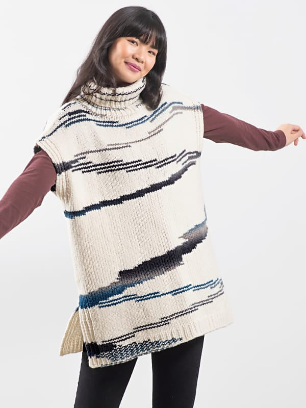 A FREE Berroco Pattern - Newfane Poncho (PDF)