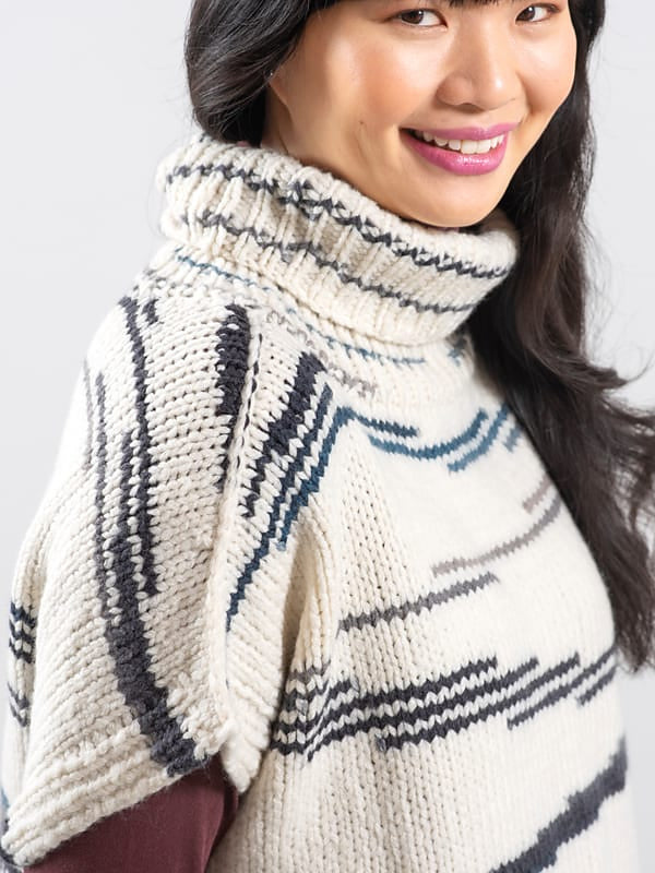 A FREE Berroco Pattern - Newfane Poncho (PDF)