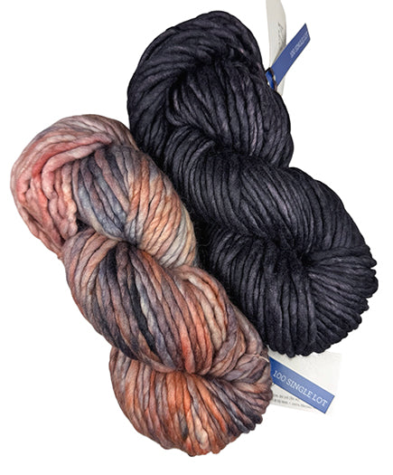 Malabrigo Rasta One of a Kind Colors - Night in the Woods (TWO SKEINS)