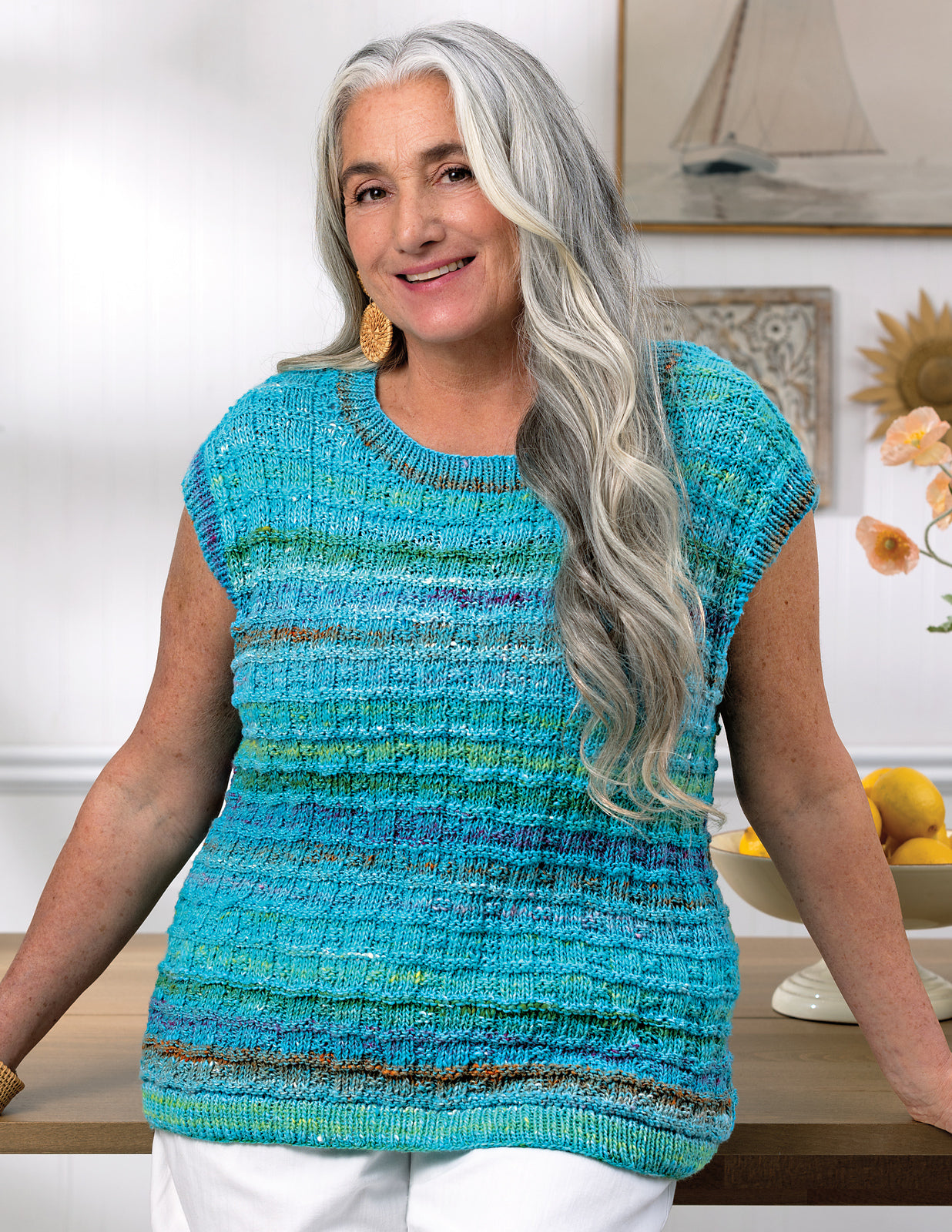 A Noro Pattern - Tere (PDF) knitting pattern on sale at little knits