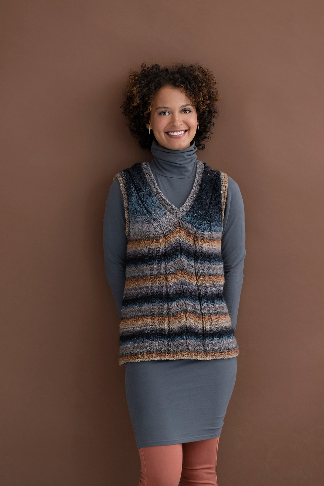 A Noro Silk Garden Pattern Claire Vest - PDF on sale at Little Knits