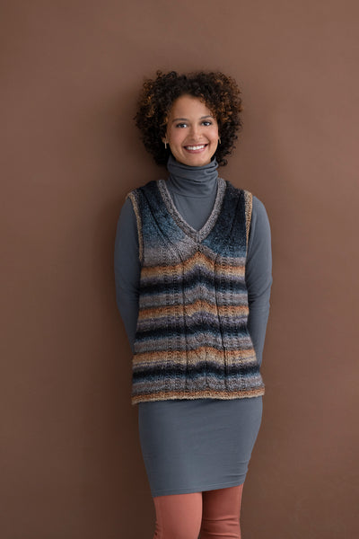 A Noro Silk Garden Pattern - Claire Vest (PDF) – Little Knits