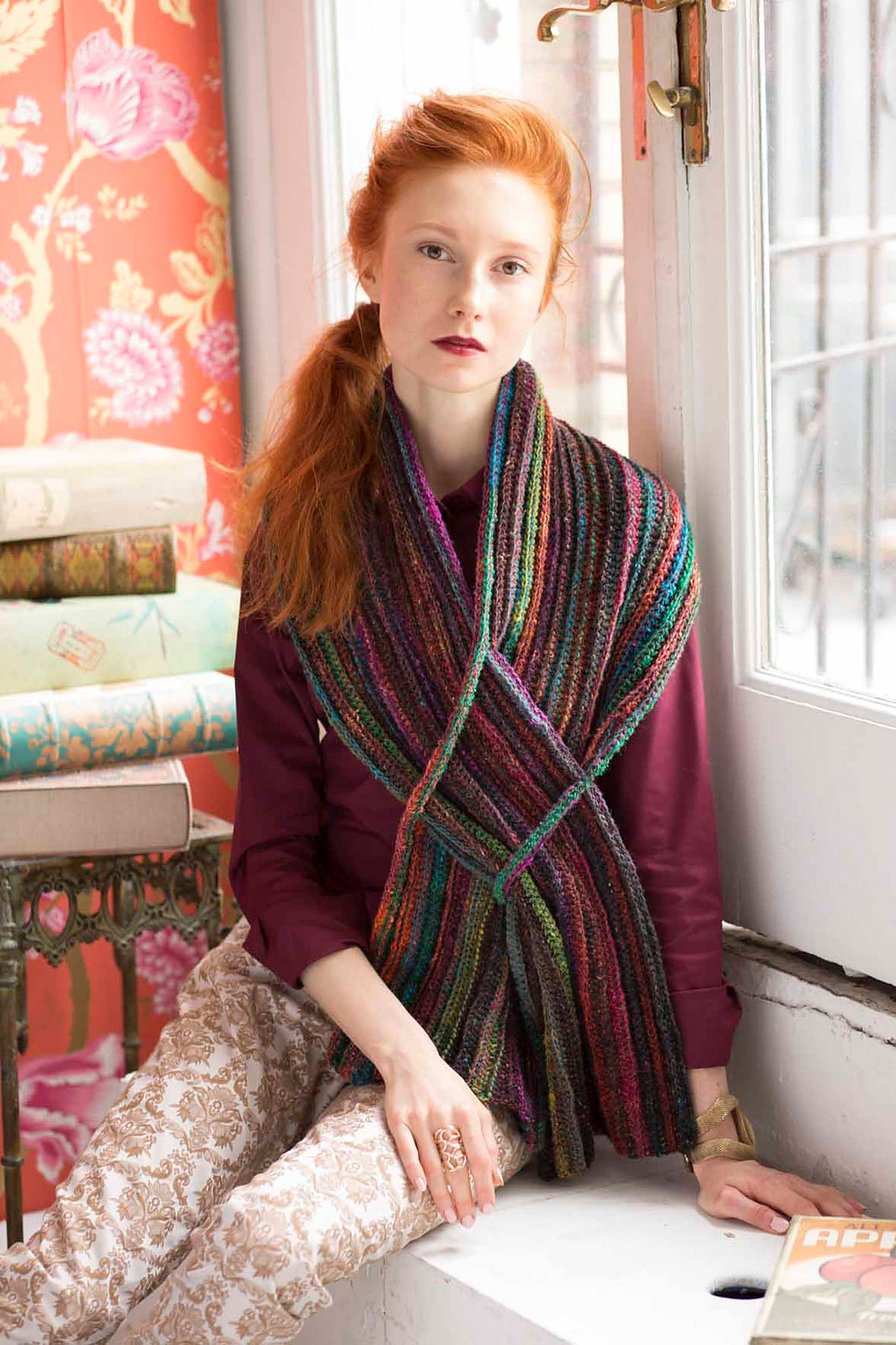 Noro Silk Garden Pattern Ritsurin PDF Crochet Pattern on Sale at little Knits