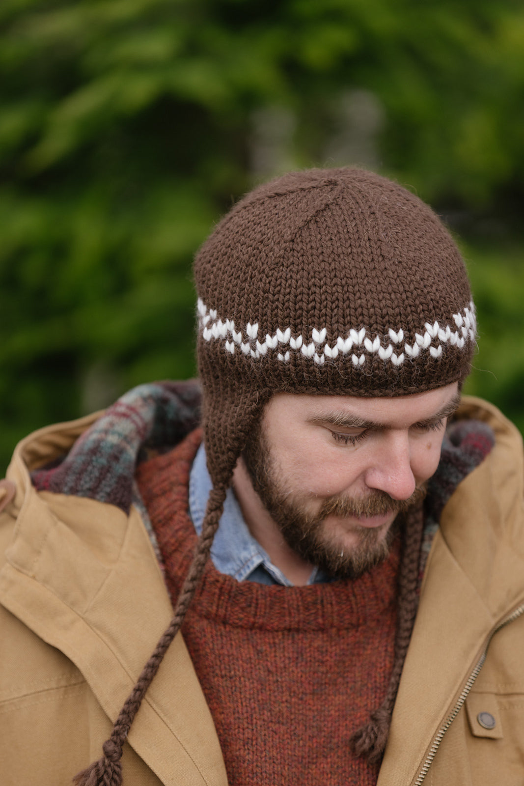 A Churchmouse Yarns and Teas Pattern - Northward Cap (PDF)