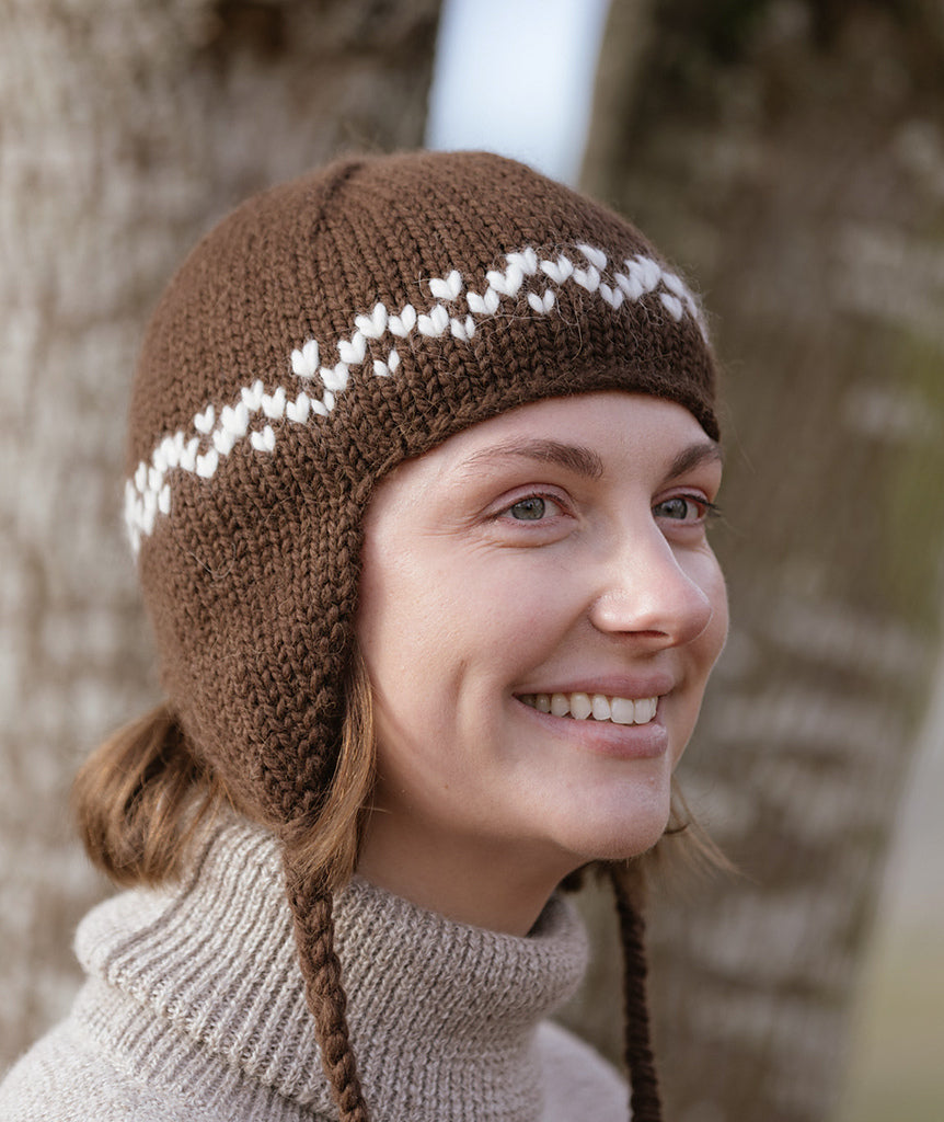 A Churchmouse Yarns and Teas Pattern - Northward Cap (PDF)