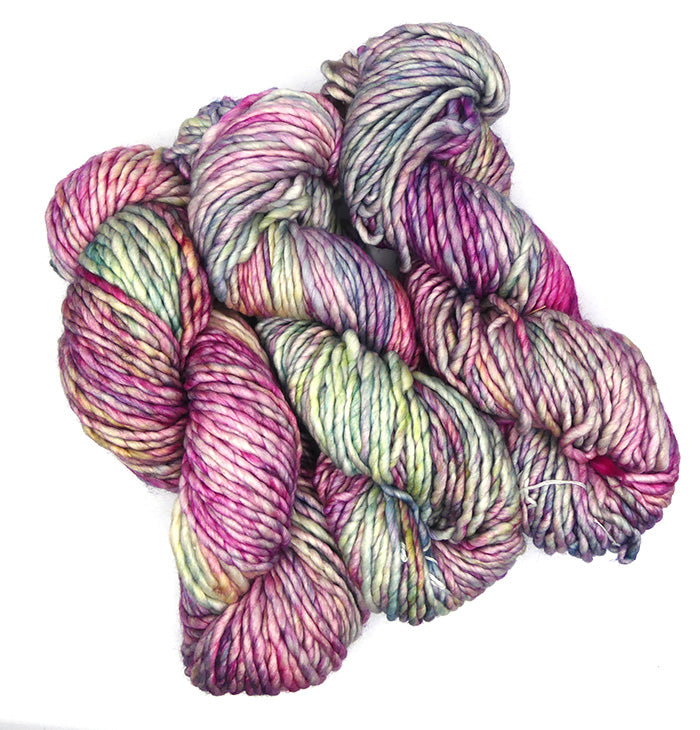 Malabrigo Noventa One of a Kind Bag - Berry Mint (3 SKEINS)