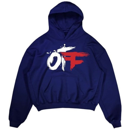New OTFxFaze unisex-adult Logo Hoodie Size Large