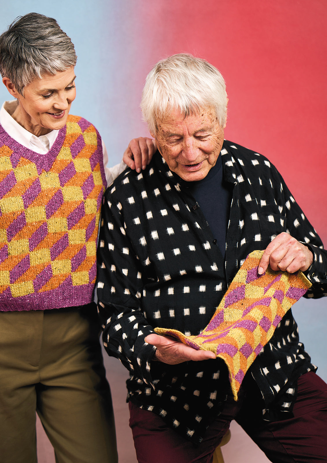 A Rowan Felted Tweed Pattern - Optical Vest (PDF)