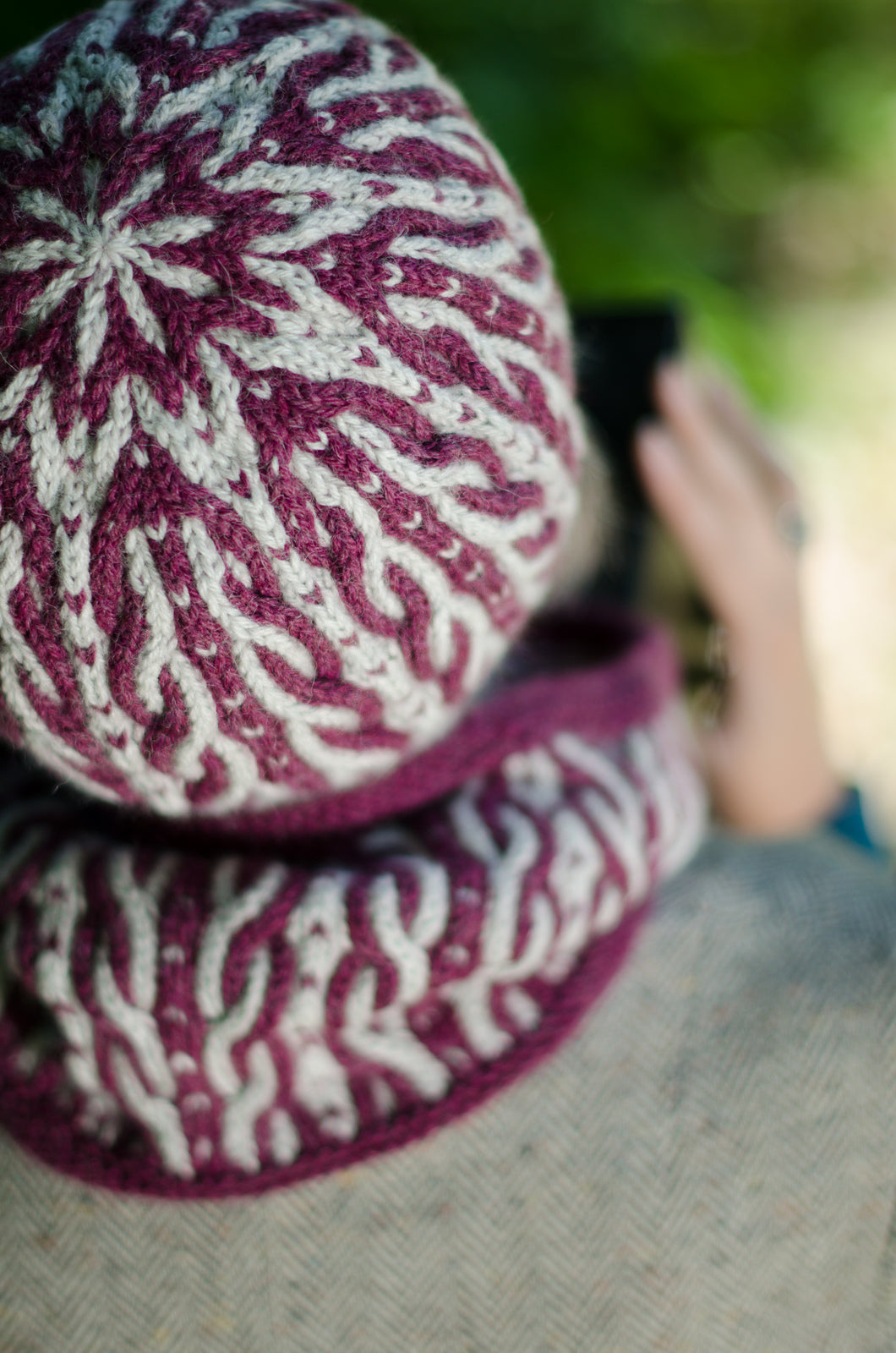 A Juniper Moon Farm Herriot Pattern - Pentucket Hat & Cowl (PDF)