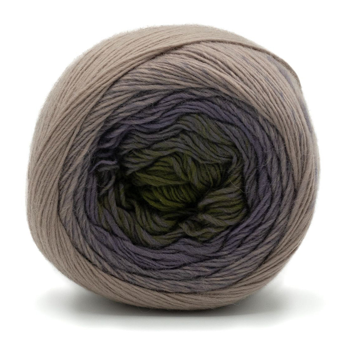 Laines Du Nord Poema - Grape/Moss (Color #308) Knitting and Crochet yarn on sale at Little Knits