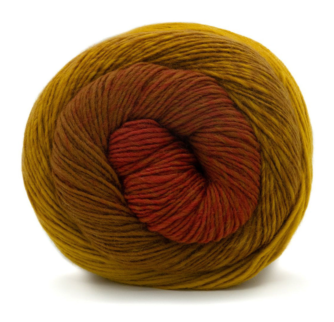Laines Du Nord Poema - Rust/Siena/Ochre (Color #408) knittng and crochet yarn on sale at little knits