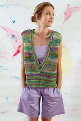 A Lang Karma Pattern - Vest PTO-037_02 - AVAILABLE ON RAVELRY (LINK & DETAILS IN DESCRIPTION)