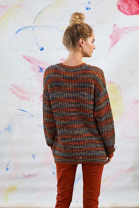 A Lang Karma Pattern - Sweater PTO-037_09 - AVAILABLE ON RAVELRY (LINK & DETAILS IN DESCRIPTION)